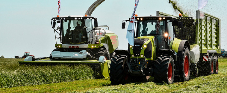 Claas zielone agro show 2019 Maszyny zielonkowe CLAAS na pokazie Agro Land   VIDEO