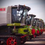 Flota kombajnów CLAAS Lexion 750 gotowa do przekazania Klientowi z firmie Ulenberg. 150x150 Zakup sześciu kombajnów CLAAS LEXION 750   o wyborze zdecydował test polowy