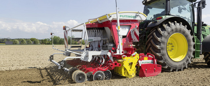 Pöttinger Aerosem nowy system Section Control Mleczna Akademia LNB