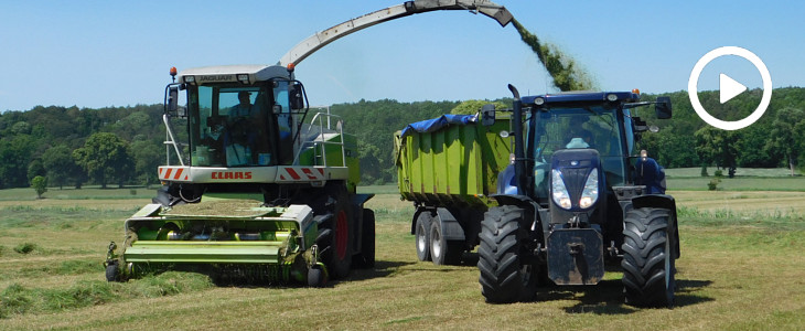 Zielone zniwa 2019  film Zielone żniwa ‚2019 – w polu maszyny Claas, Case, Massey Ferguson, New Holland – FOTO