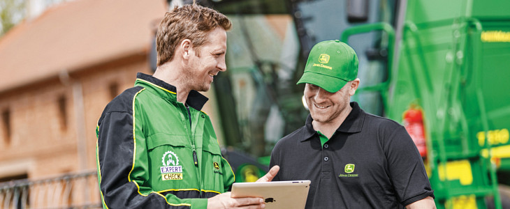 John Deere serwis kombajnu Części na wyciągniecie ręki. John Deere umacnia segment Aftermarket