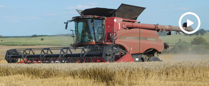 CGFP Case John Deere zniwa 2019  film Case IH Axial Flow 8230   kukurydziane kombajny w akcji