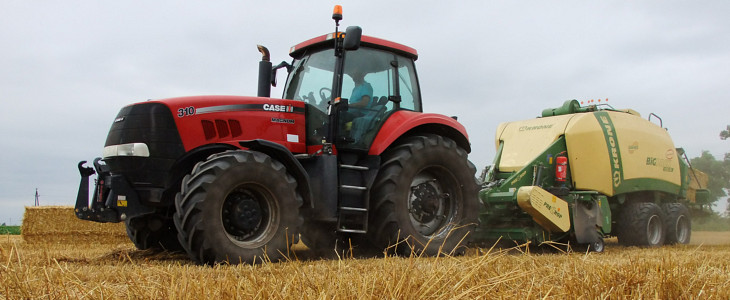 Case Magnum Krone BigPack zniwa 2019  film Case IH Magnum 380 CVX ROWTRAC wyróżniony tytułem „INNOWACYJNY PRODUKT ROLNICZY 2015”