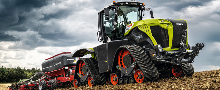 Claas Xerion Trac 5000 CLAAS AXION 900 TERRA TRAC wchodzi na rynek z dwoma modelami