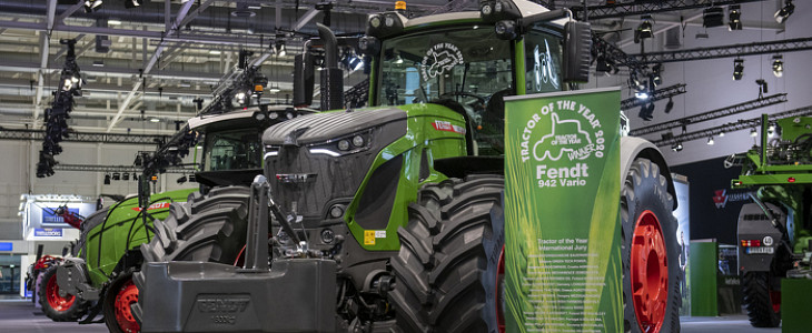 Fendt 942 Vario Traktor Roku 2020 Tractor of the Year LELY zaprasza na pokazy