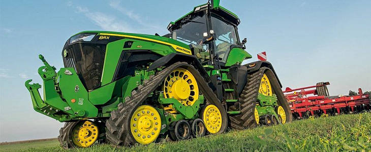 John Deere 8RX polagra premiery 2020 Case IH Quadtrac CVX   pierwsze ciągniki przegubowe z przekładnią bezstopniową