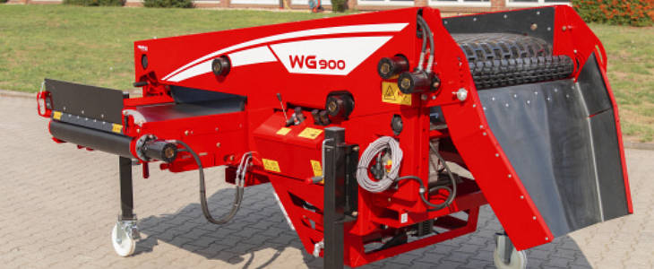 Grimme WG900 sortownik do ziemniakow cebuli De Pietri FR 140 ? specjalista do zbioru warzyw liściastych (pietruszka naciowa)   VIDEO