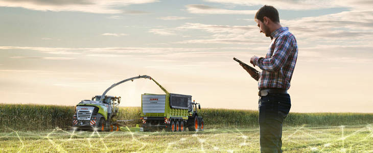 Claas konkurs FARMING BY SATELLITE CLAAS, AgXeed i Amazone   sojusz producentów na rzecz rozwoju autonomicznego zestawu ciągnik   narzędzie