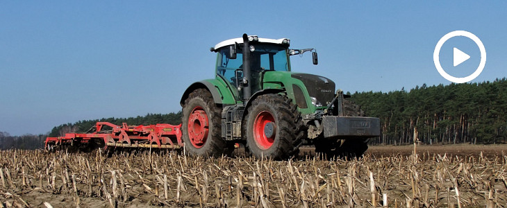 Fendt 936 Vaderstad uprawa Kom Rol 2020  film Wiosna 2020 w Kom Rol, w polu Fendt 936 Vario z Vaderstad TopDown 500 – FOTO