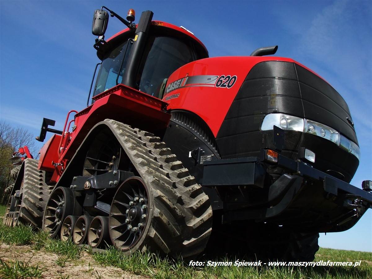 IS DSCF8230 Claas Axion 960 Terra Trac i HORSCH Focus 6TD – pokazy siewu pasowego na Kujawach – część 1