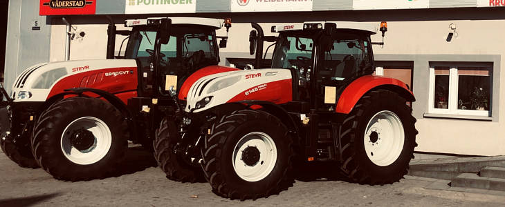 Steyr AgroPerfekt AgroPerfekt    100 ciągników Steyr w trzy lata