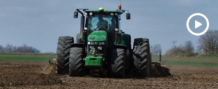 John Deere 7930 uprawai 2020  film Case IH Magnum MX 200 w uprawie   VIDEO