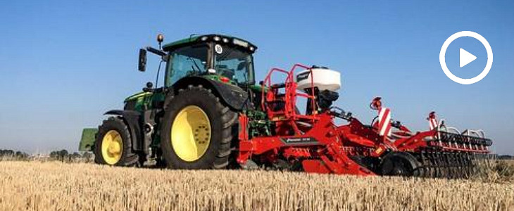 Kverneland a drill kultywator DTX Trwałość, niezawodność i rolnictwo precyzyjne ? maszyny John Deere w gospodarstwie Baranowskich w Lęborku