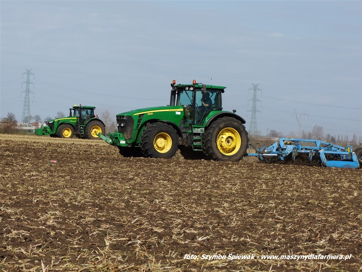 IS DSCF7667 Siew marchewki na Kujawach   New Holland TD5020 + Monosem, Case IH Puma 210 z formiarką Struik   FOTO