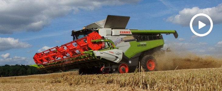 Claas Lexion 7600 zniwa 2020 film Claas Lexion 7600 TerraTrac   żniwa 2020 (FOTO)
