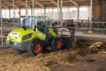 ladowarka kolowa claas praca przy oborniku 2 150x100 Ładowarka kołowa w rolnictwie. Wszechstronność i funkcjonalność w codziennej pracy