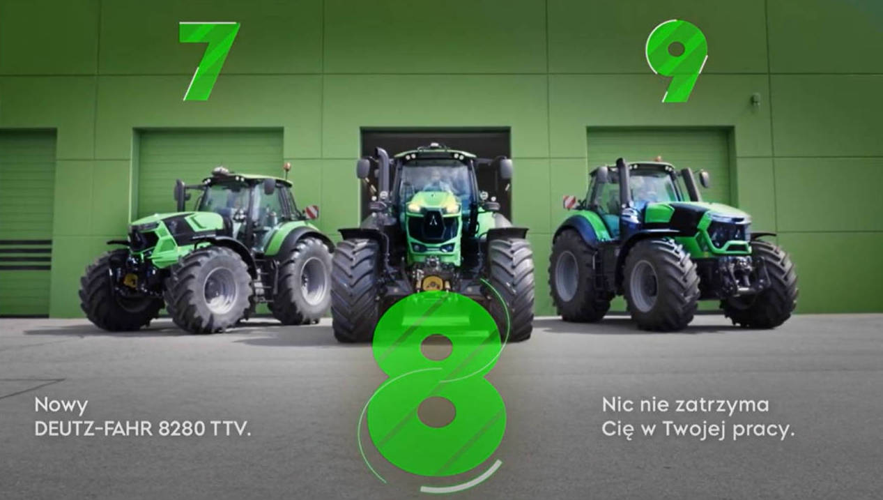 DF 8 2 #AlwaysOnTractor ? Nowy DEUTZ FAHR 8280 TTV oficjalnie zaprezentowany