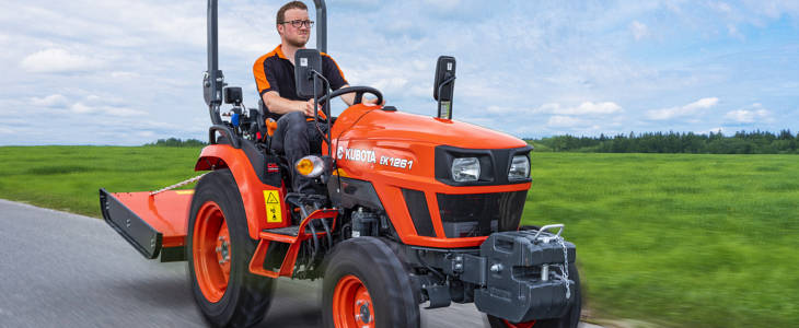 Kubota EK1 Porządek w narzędziach, ważna rzecz