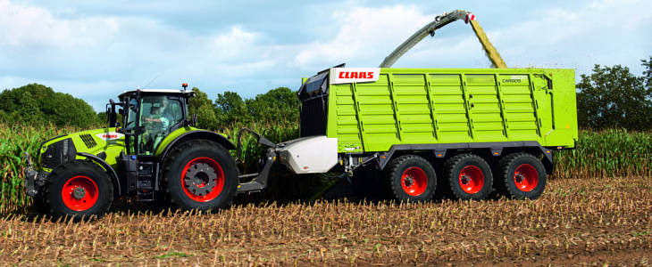 Claas Cargos Przyczepy CLAAS CARGOS teraz z systemem TIM SPEED CONTROL