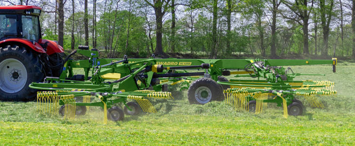 KRONE Swadro TC1250 John Deere podejmuje współprace z kolejnymi startupami