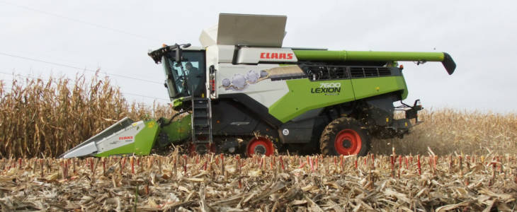 Claas Lexion 7600 TT kukurydza 2020 film CLAAS LEXION doceniony prestiżową nagrodą w zakresie designu