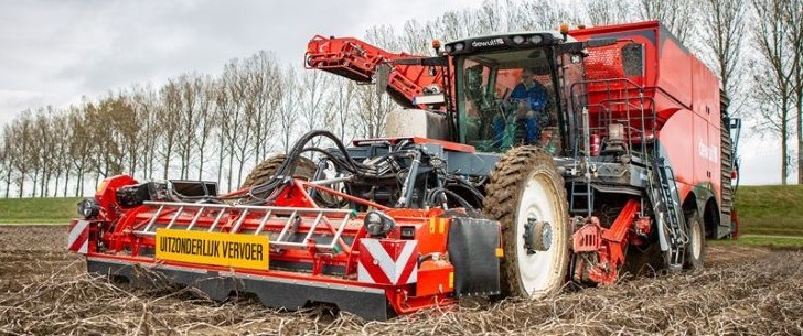 dewulf enduro Nowości wyposażeniowe w kombajnie GRIMME EVO 280