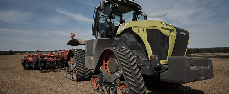 Claas Xerion TS 5000 polska Druga dawka azotu w kukurydzy   nie wolno się spóźnić