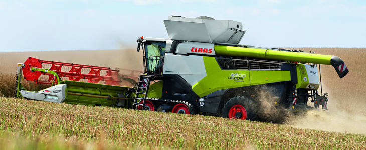 Claas Lexion 8900 TerraTrac CLAAS LEXION doceniony prestiżową nagrodą w zakresie designu