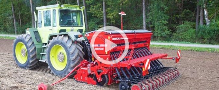 Horsch Versa siewnik mechaniczny film CASE IH wprowadza na rynek dwa nowe modele ciągników serii FARMALL A