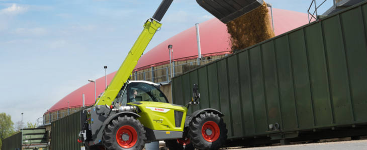 Claas Scorpion ladowarka teleskopowa przepisy CLAAS QUADRANT 5300 i SCORPION 756 VARIPOWER ? zbiór słomy na polach firmy Goodvalley