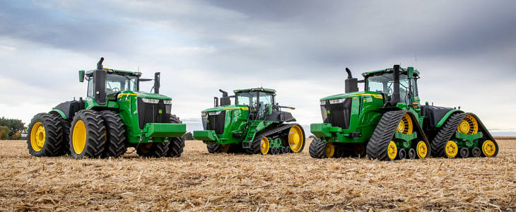 John Deere 9R 9RX 9RT 2021 Nowe ciągniki John Deere serii 9 ? jeszcze mocniejsze i bardziej inteligentne