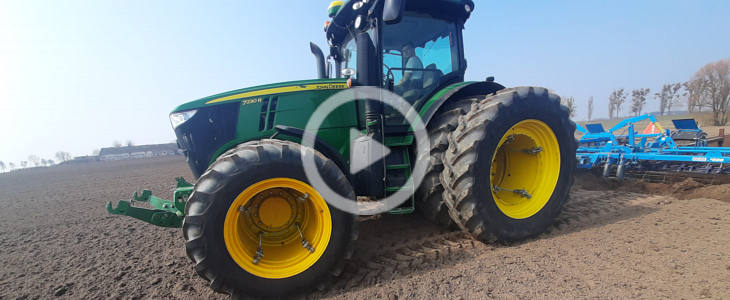 John Deere Fendt Monosem Farmet siew burakow film 2021 Siew kukurydzy na Kujawach   New Holland T5.115 z siewnikiem Monosem   VIDEO