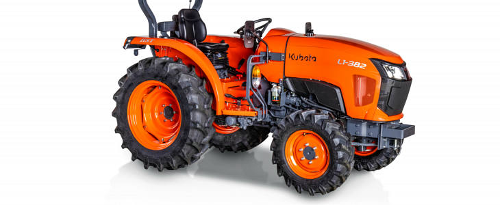 Kubota L1 382 Kubota wprowadza na rynek nową serię ciągników M6002