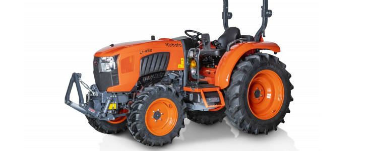 Kubota L1 L2 Stage V Claas Tucano 440 w obiektywie Angeliki