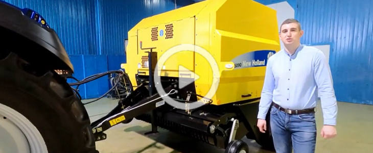 New Holland BR prasa 2021 film 1 Kultywator zawieszany New Holland SBMV 750   prezentacja   VIDEO