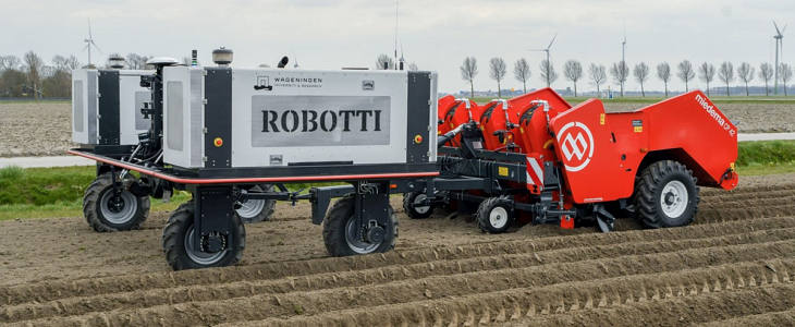 Dewulf Midema autonomiczna sadzarka Nowości Dewulf prezentowane w ramach Potato Europe ’2019