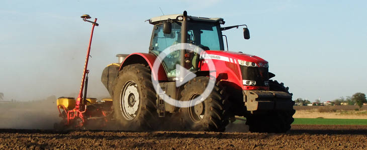 Massey Ferguson 8670 Väderstad Tempo 2021 film 6x Vaderstad + 4x Challenger i 2x New Holland na polach Rosji   VIDEO