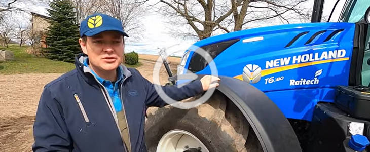 New Holland T6 180 Dynamic Command 2021 film Kultywator zawieszany New Holland SBMV 750   prezentacja   VIDEO