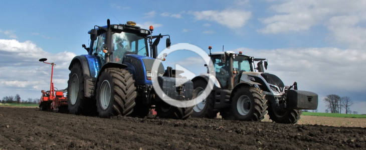 Valtra T255 T5 z pola 2021 film PÖTTINGER: nowe wały do pracy z kultywatorami i krótkimi bronami talerzowymi