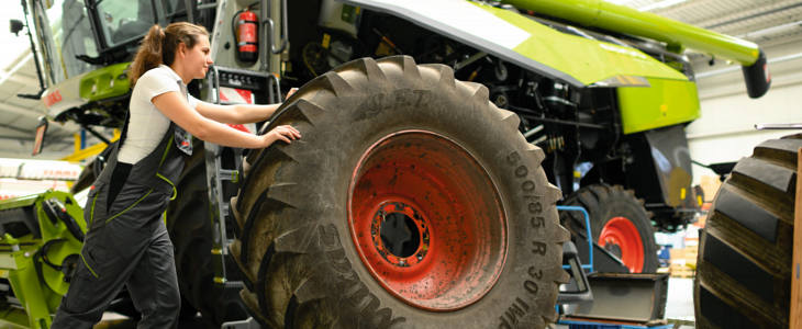 Claas serwis kombajnu przed sezonem Co słychać w AGRO LAND   kombajny CLAAS   VIDEO