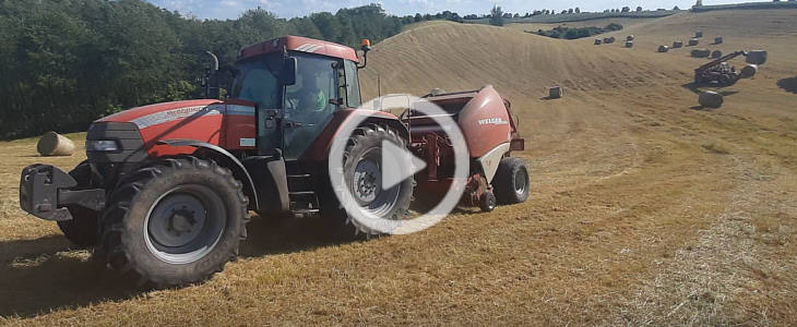 McCormick John Deere Welger sianokosy 2021 film Pokaz zielonkowy w Słabomierzu