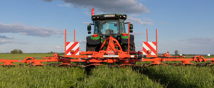 Zielone Agro Show 2021 przesrząsacze zgrabiarki System Smart Ploughing firmy Kuhn nagrodzony na Argitechnice 2017