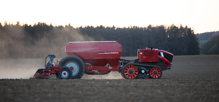 Horsch autonomiczna jazda 2 HORSCH pracuje nad różnymi aspektami jazdy autonomicznej