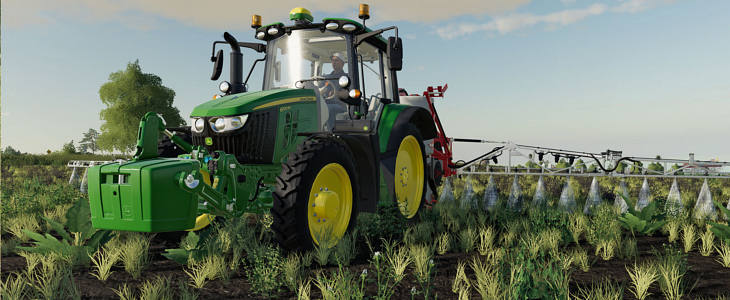 John Deere Farming Simulator Wirtualne Ursusy wyjechały na wirtualne pola
