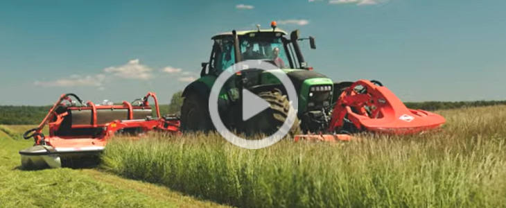 Kuhn pokazy polowe 2021 film Lely   nowe modele przyczepianych kosiarek Splendimo PC