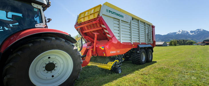 Pottinger Jumbo 2022 Pöttinger: Nowe JUMBO tnie o wiele krócej