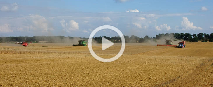 CGFP zniwa 2021 film Żniwa 2021   New Holland TC5060 zastąpił Bizona   VIDEO