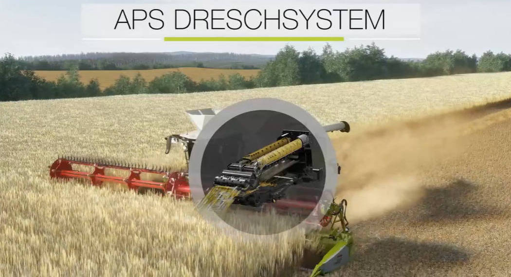 Claas 0005 CLAAS wprowadza nową serię TRION w średniej klasie kombajnów