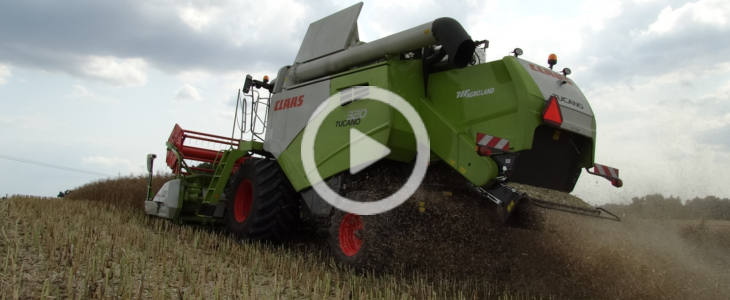 Claas Tucano 320 zniwa 2021 film Nowe silniki w kombajnach CLAAS AVERO