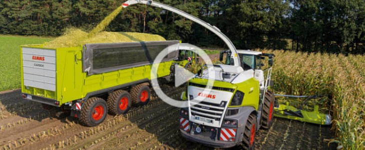 Claas Jaguar Shredlage 2021 film1 Massey Ferguson prezentuje nową serię ciągników MF 6700 S